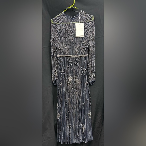 Mac Duggal 93884 NWT EMBELLISHED HIGH NECK ILLUSION LONG SLEEVE GOWN - Picture 1 of 4